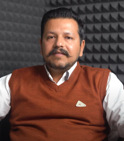 Dr. Navneet Sharma during TechCast Punjabi podcast interview