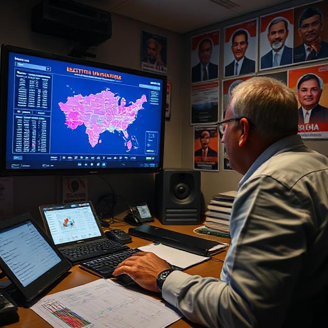 Disappointed voters during political rally in North India