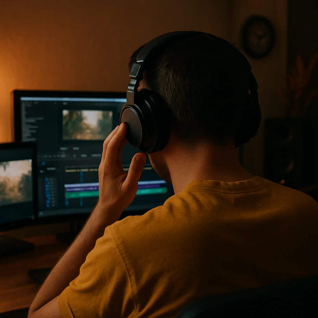 Audio Podcast editing