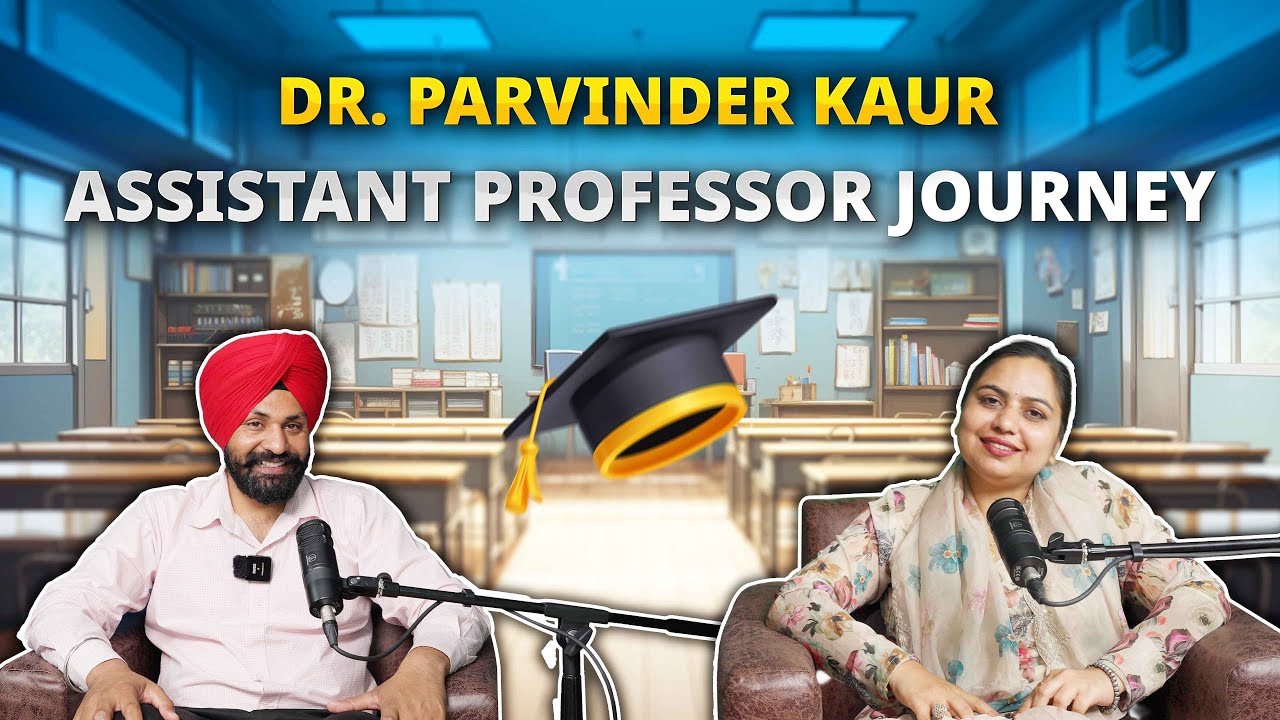 Dr. Parvinder Kaur during TechCast Punjabi podcast interview