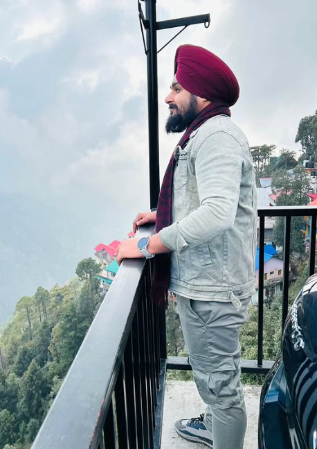 Satwinder Singh during TechCast Punjabi podcast interview